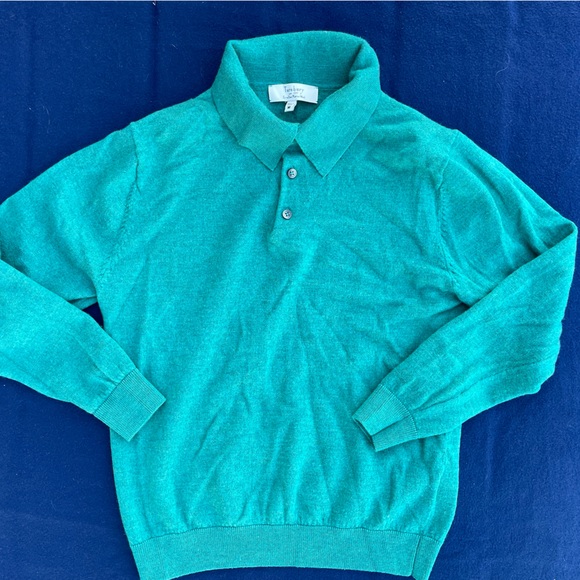 Women’s Medium Turnbury 100% Wool Sweater Polo - Picture 10 of 10